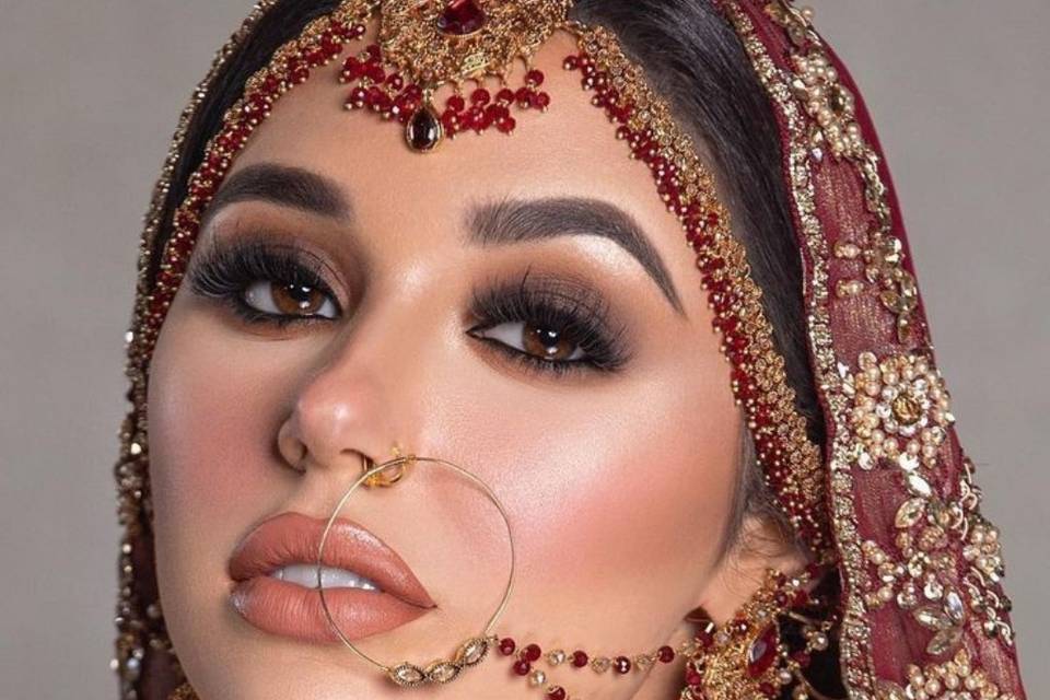 Bridal makeup