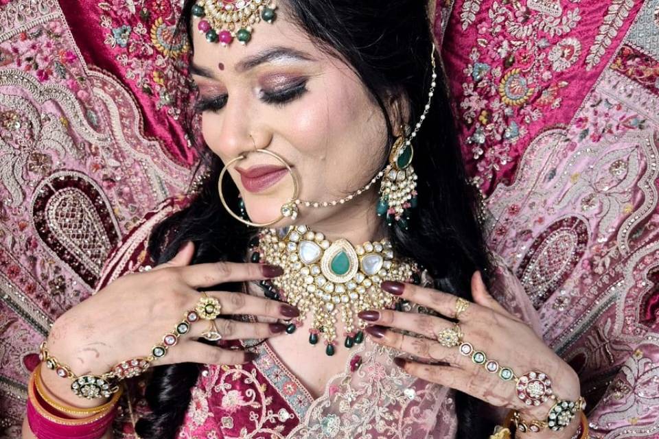 Bridal makeup