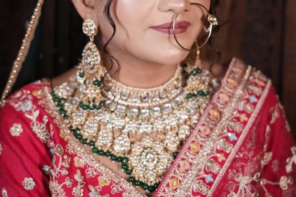 Bridal makeup