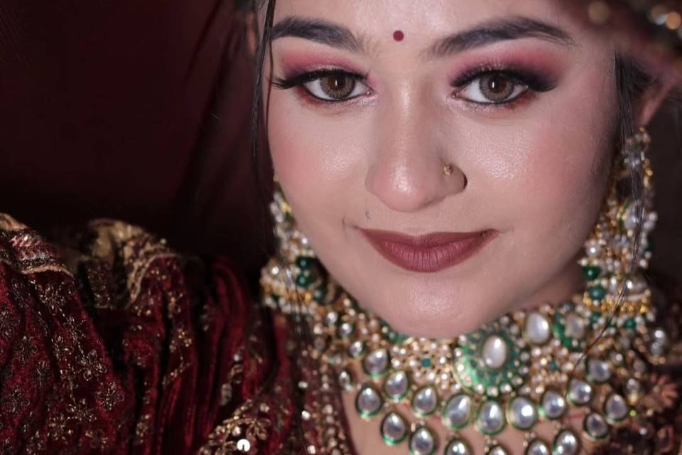 Bridal makeup