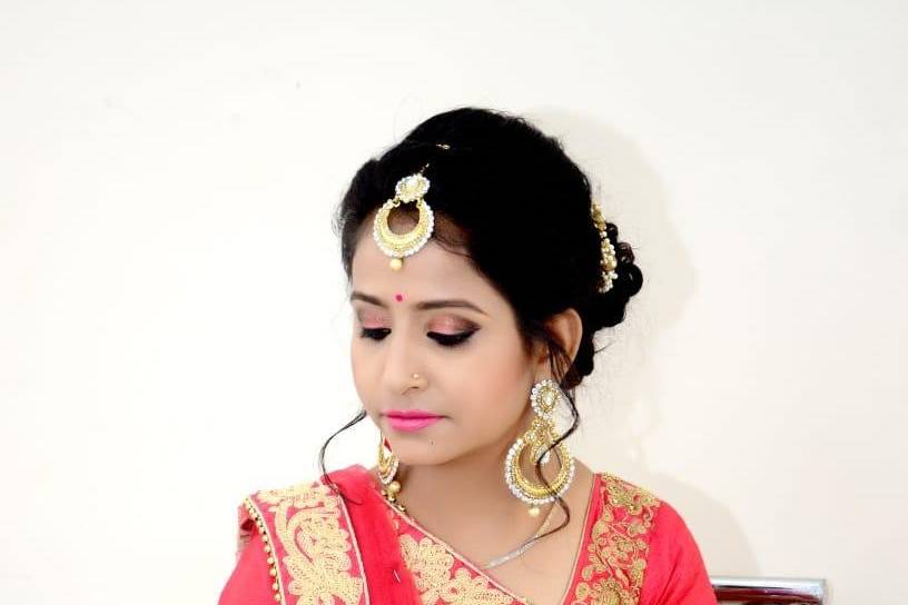 Bridal makeup