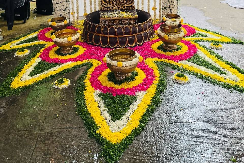 Haldi decor