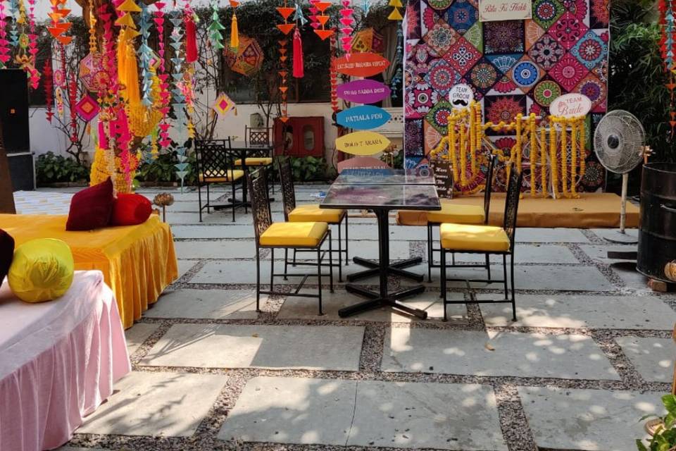 Haldi Seating Style