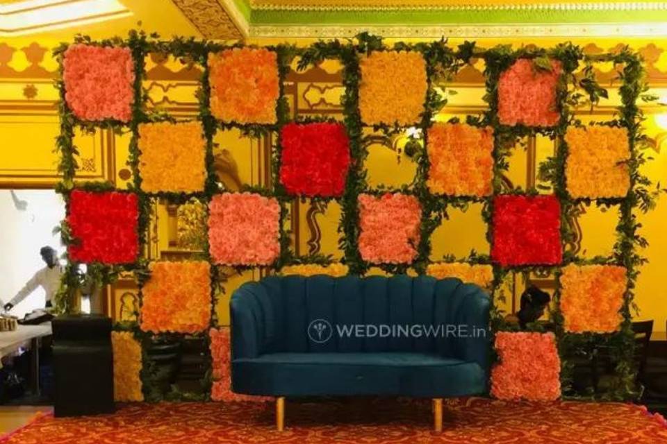 Haldi Stage Decor