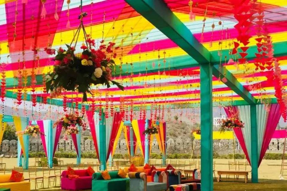 Mehendi Dome Decor