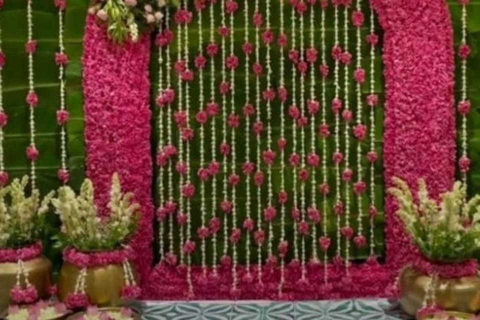 Mehendi Backdrop Decor