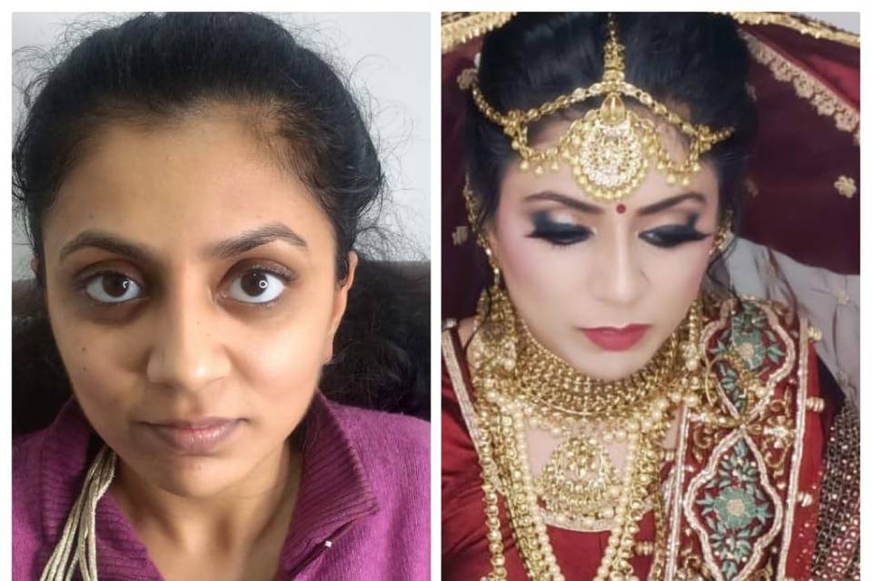 Bridal makeup