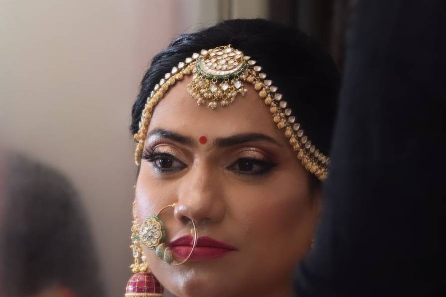 Bridal makeup