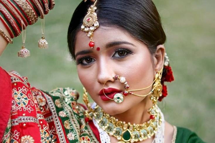 Bridal makeup