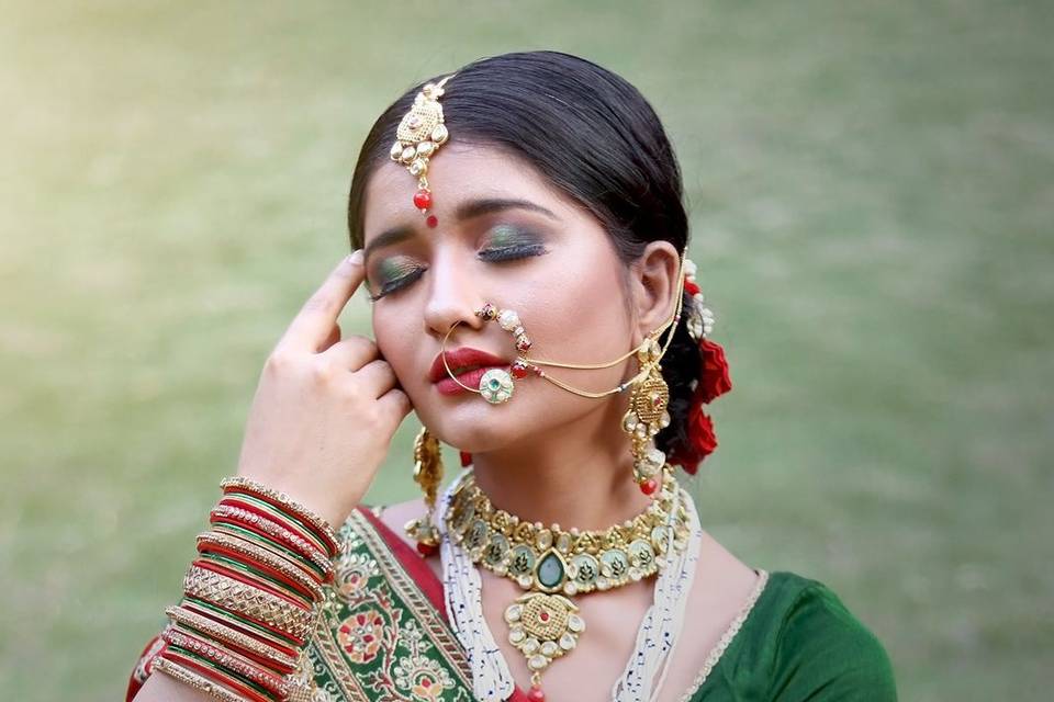 Bridal makeup