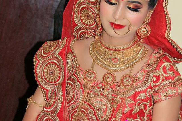 Bridal makeup