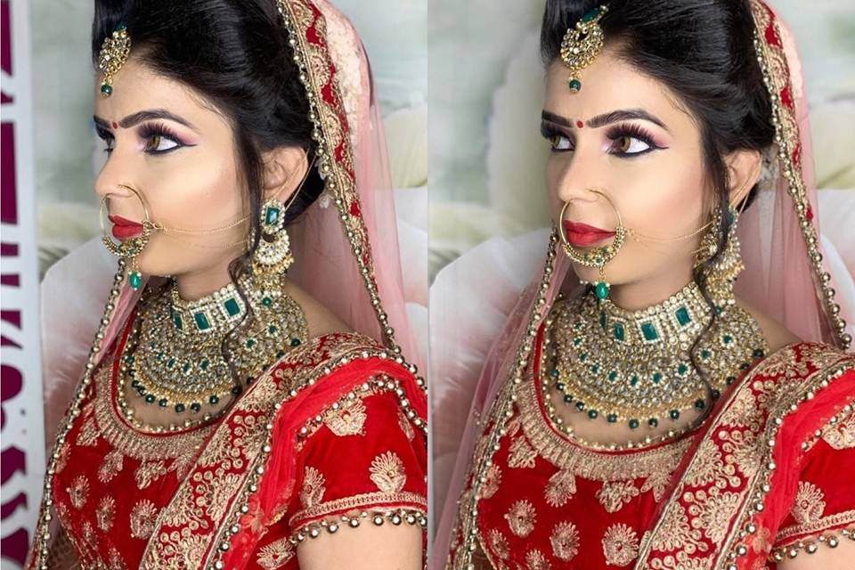 Bridal makeup