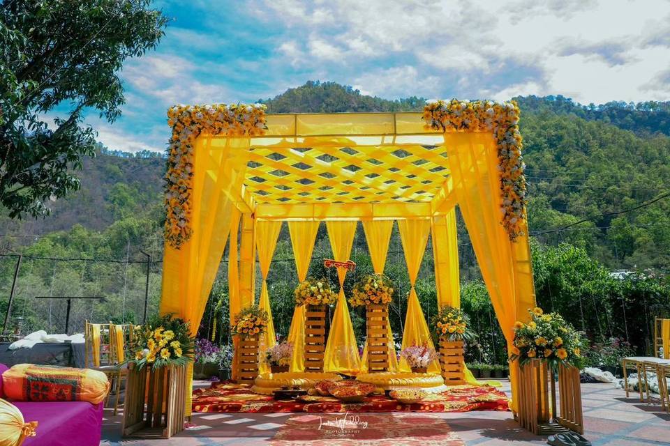Haldi decor