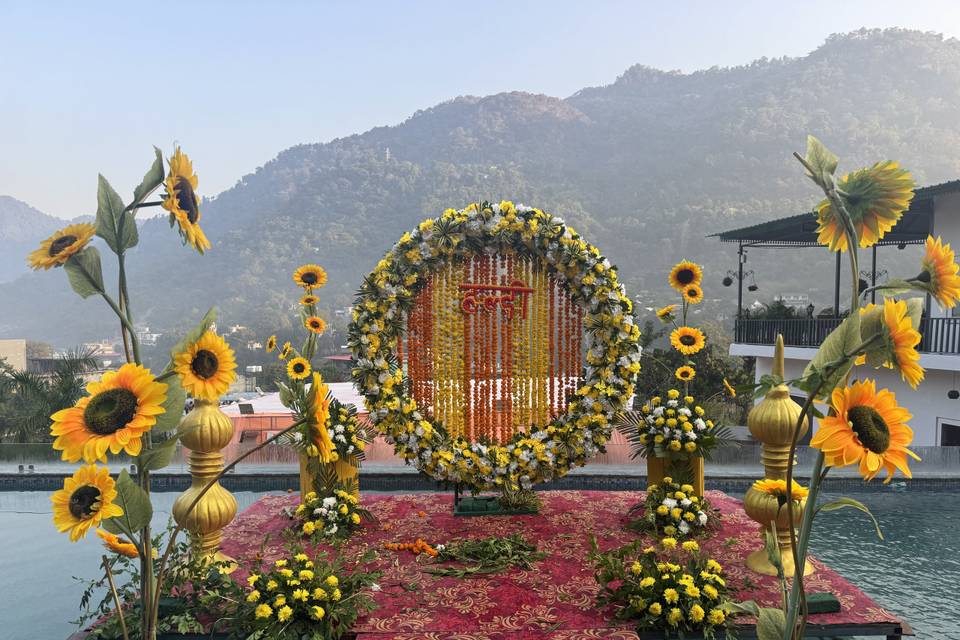 Haldi decor