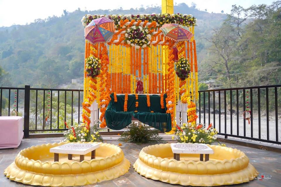Haldi decor
