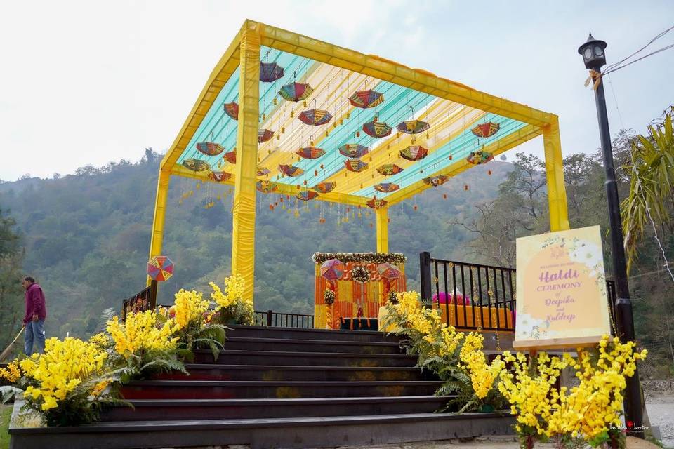 Haldi decor