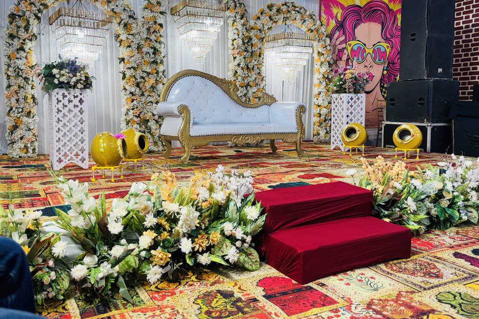 INDOR HALL WEDING DECOR