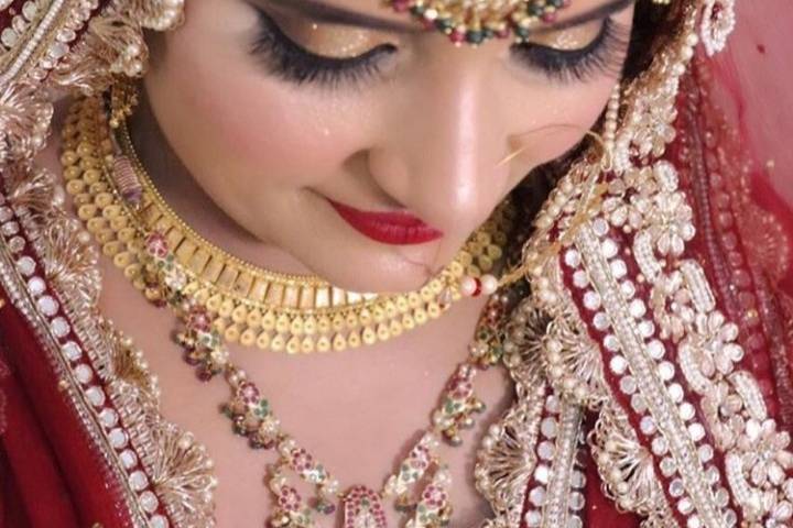 Bridal makeup