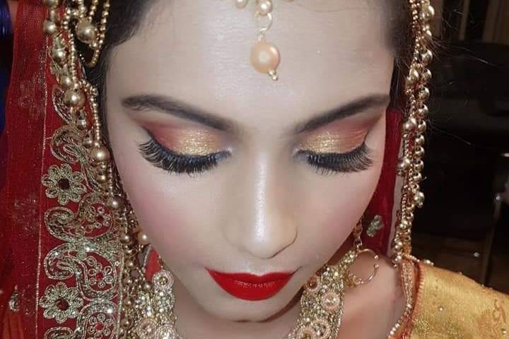 Bridal makeup