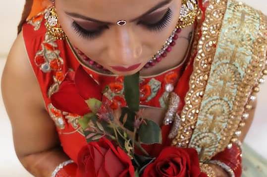 Bridal makeup