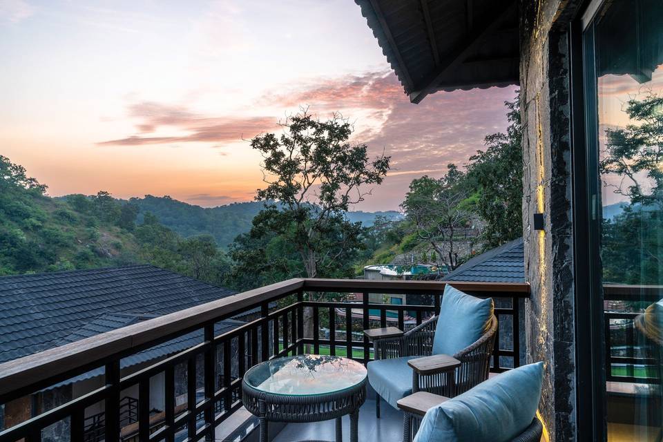 Open balcony