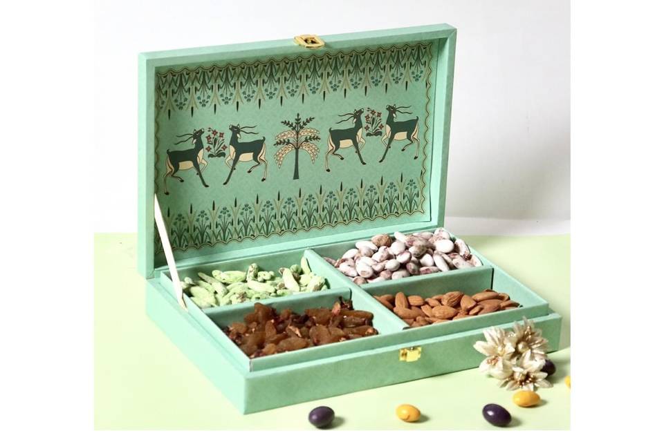 Return Gift Dry Fruit Box