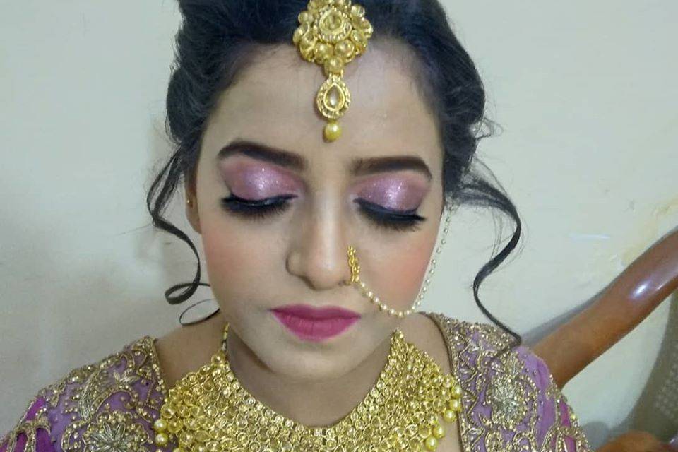 Bridal makeup