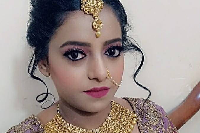 Bridal makeup