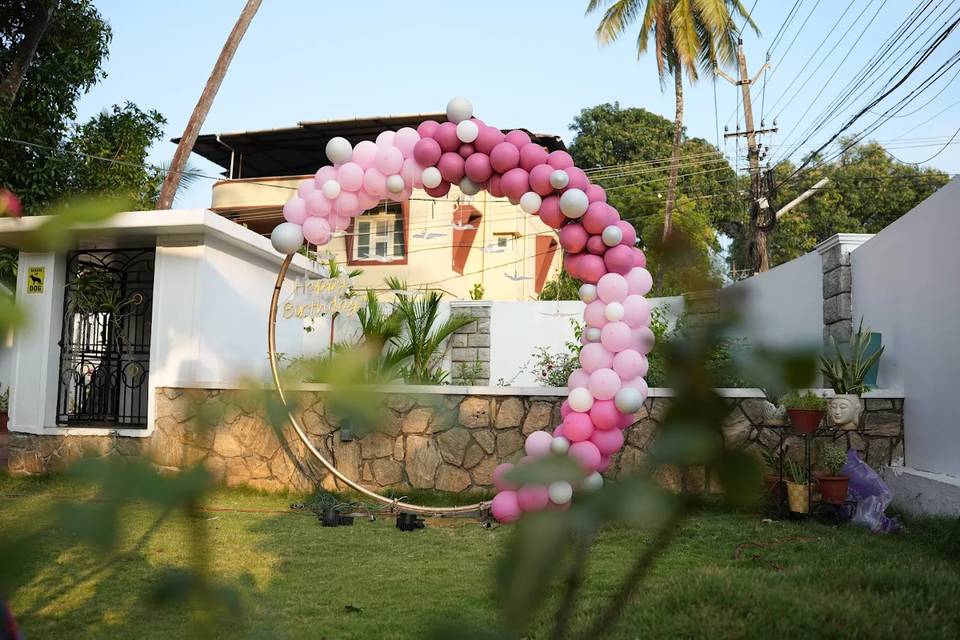 Entrance decor