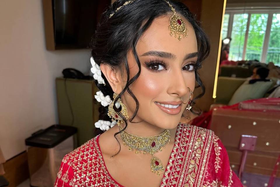 Bridal look