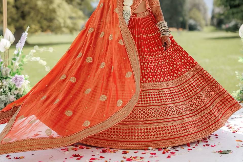 Bridal look