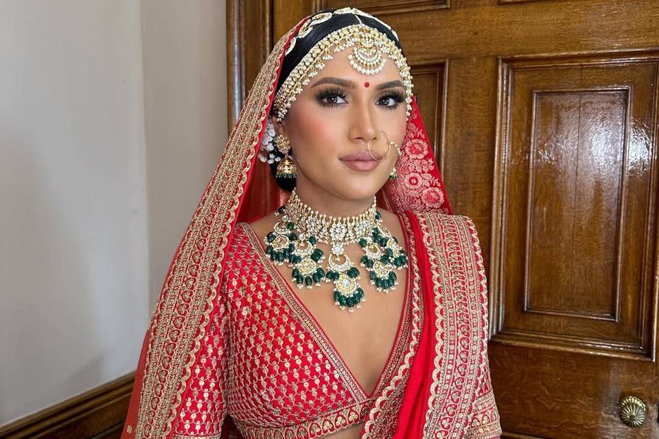 Bridal look