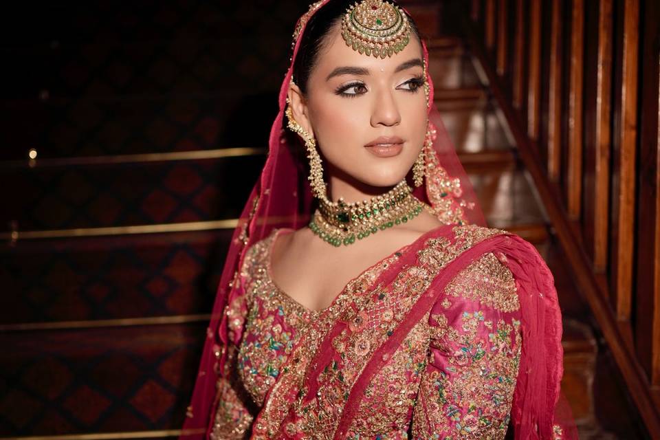 Bridal look