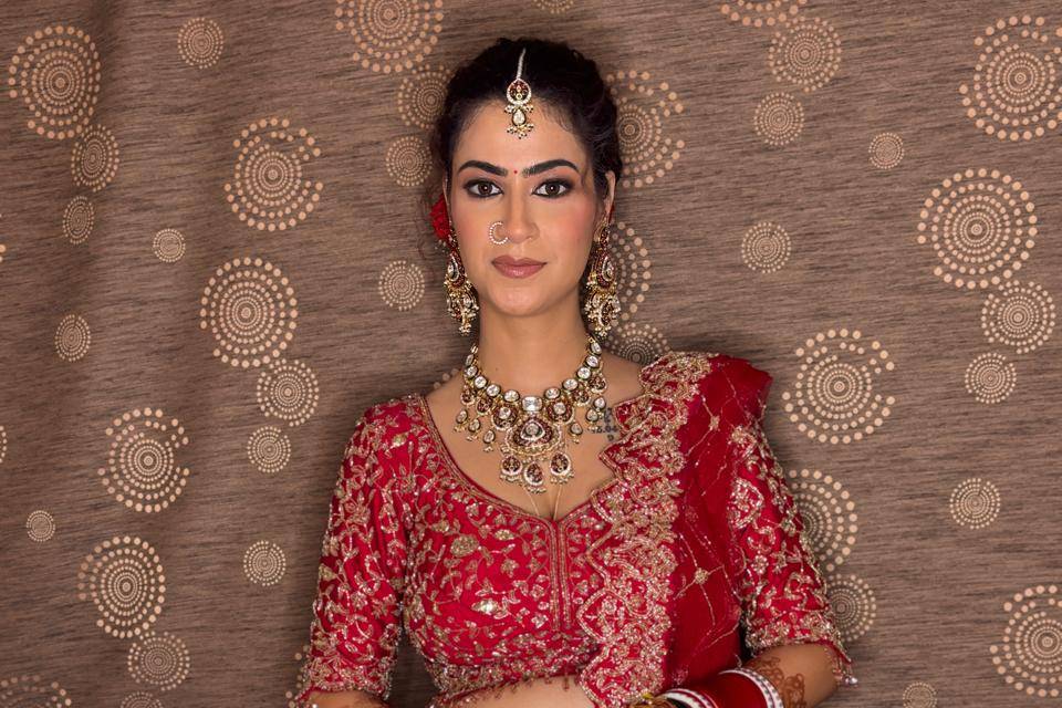 Bridal look