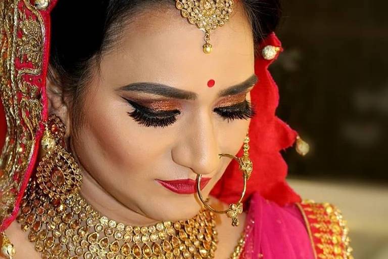 Bridal makeup