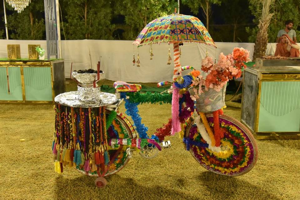 Catering setup