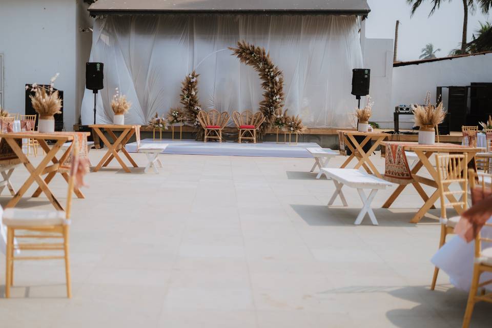 Backdrop view