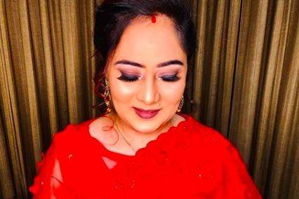 Bridal makeup