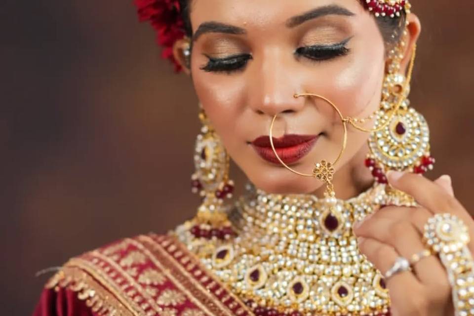 Bridal makeup