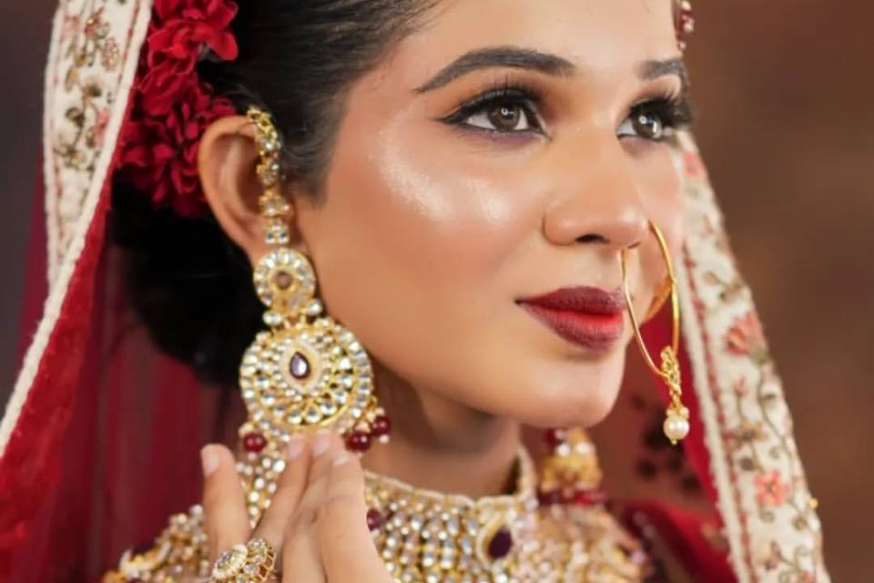 Bridal makeup