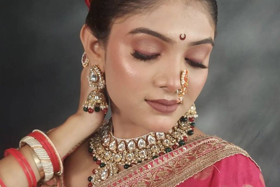 Bridal makeup