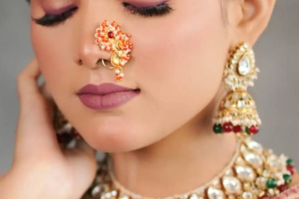 Bridal makeup