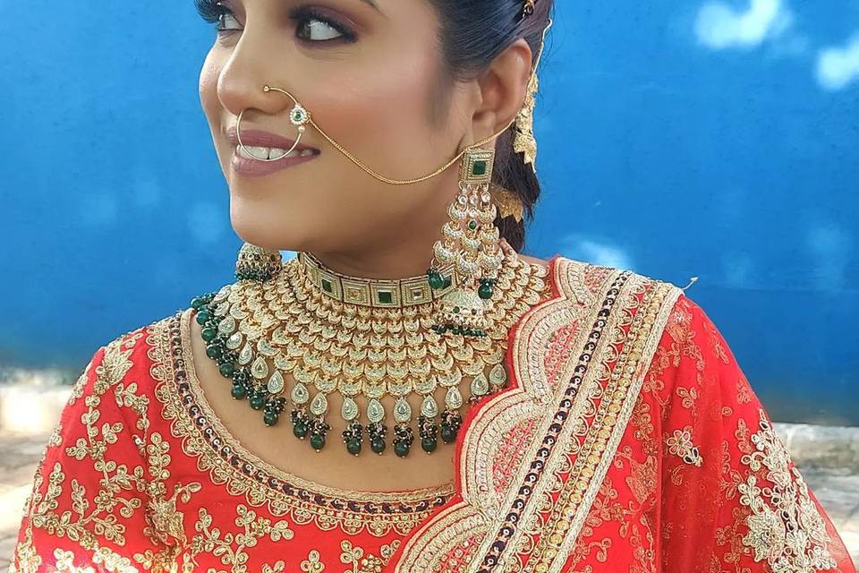 Bridal makeup