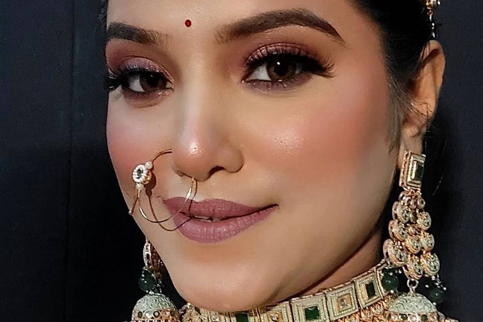 Bridal makeup