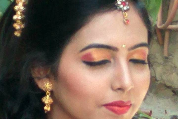 Bridal makeup