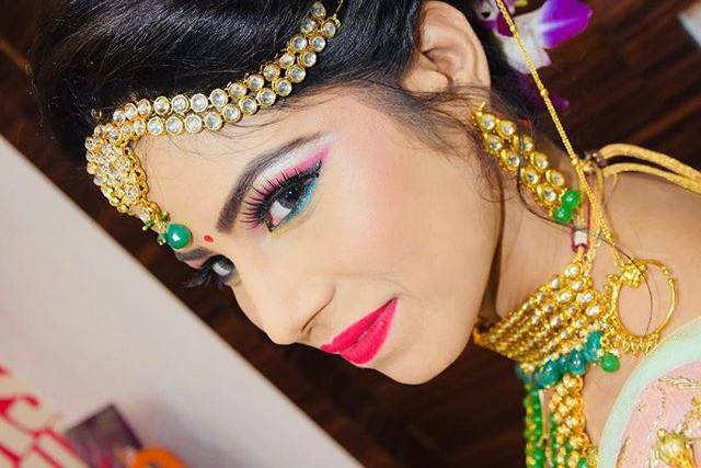 Bridal makeup