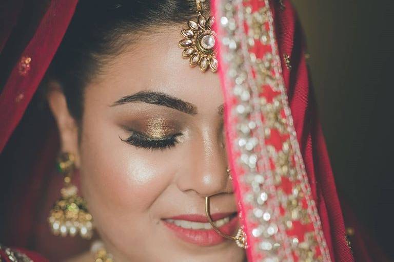 Bridal makeup