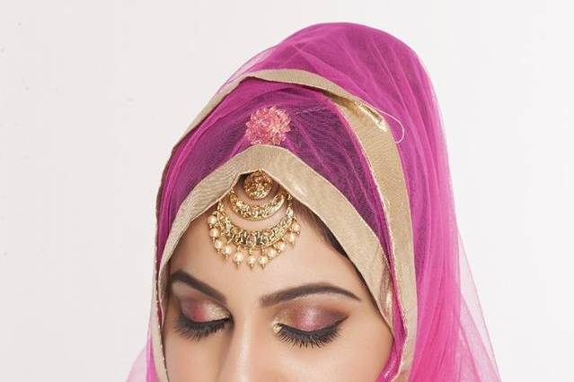 Bridal makeup