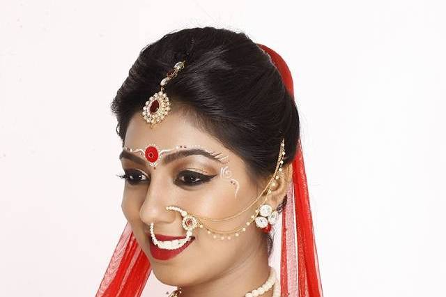 Bridal makeup