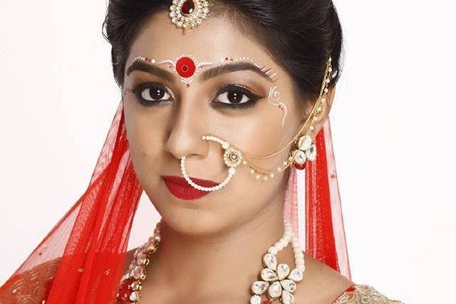 Bridal makeup